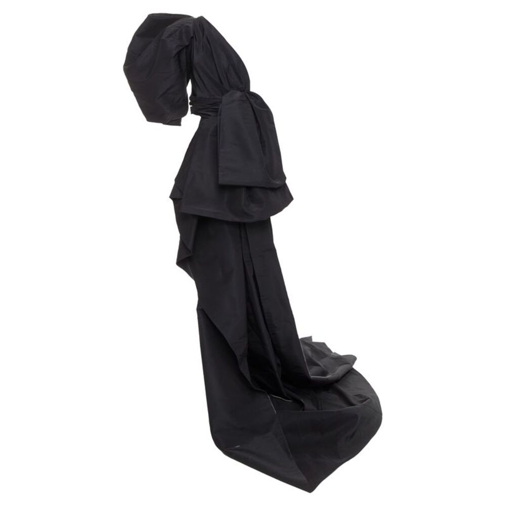 Alexandre Vauthier Bustle Train Top